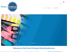 Tablet Screenshot of fullcircleprintavon.com
